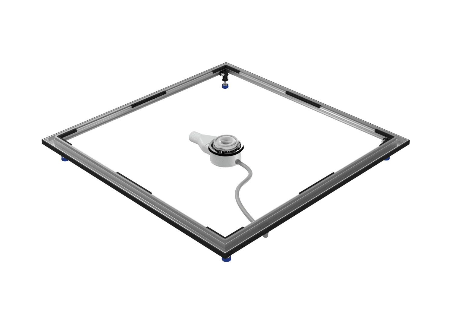 KA Einbau-System-Rahmen ESR bodeneben 800x800mm