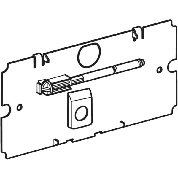 Geberit Schutzplatte zu UP-SPK ab Modell 1988