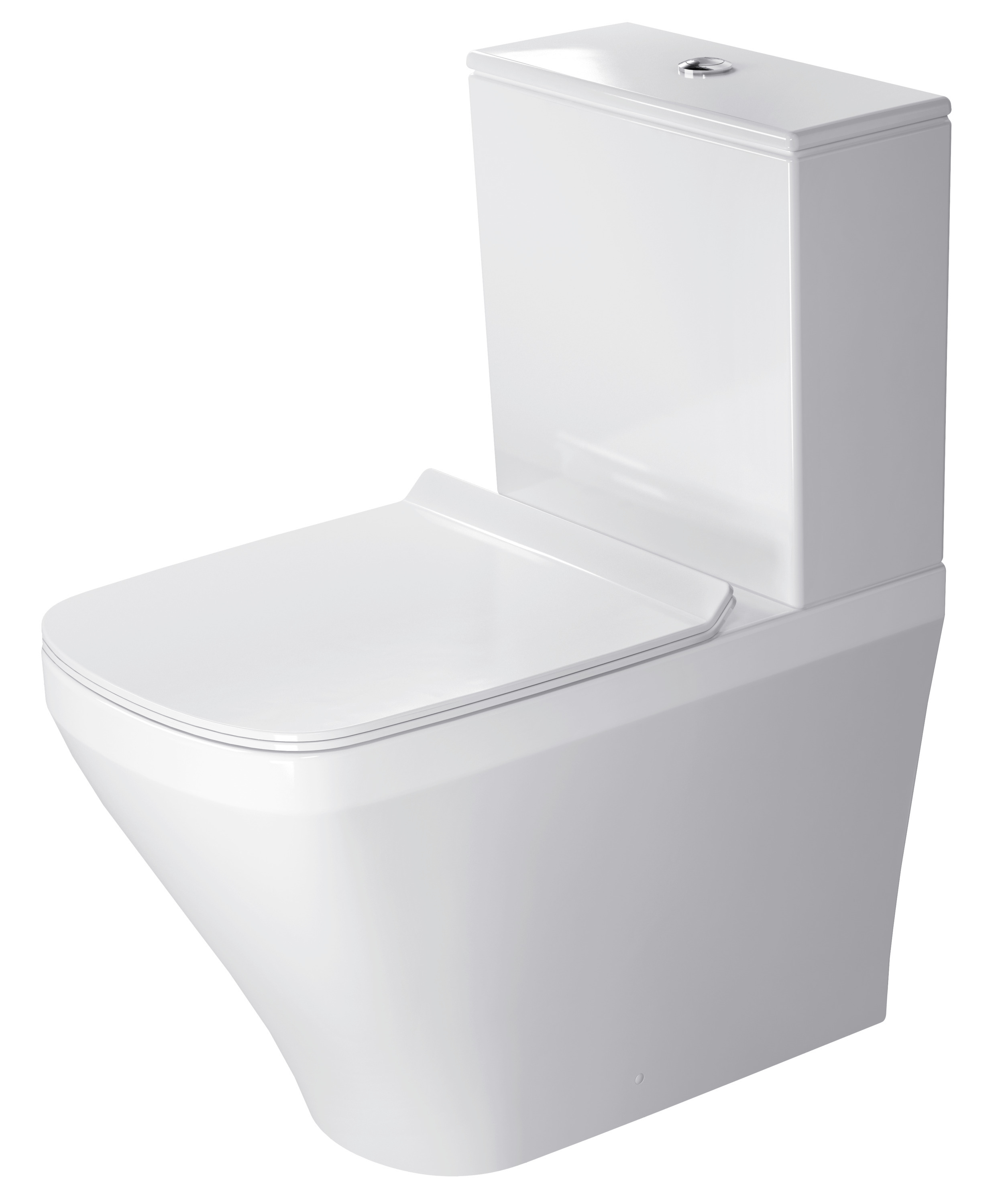 Duravit Stand-WC Kombi DuraStyle 630 mm Tiefspüler,f.SPK, Abg.Vario,weiß,HYG