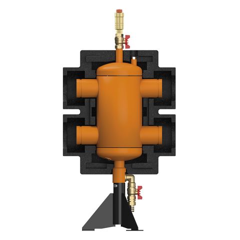 Flamco Heizungswart mit Magnetitabscheider DN 100 (114,3), mit hydraulischer Weiche