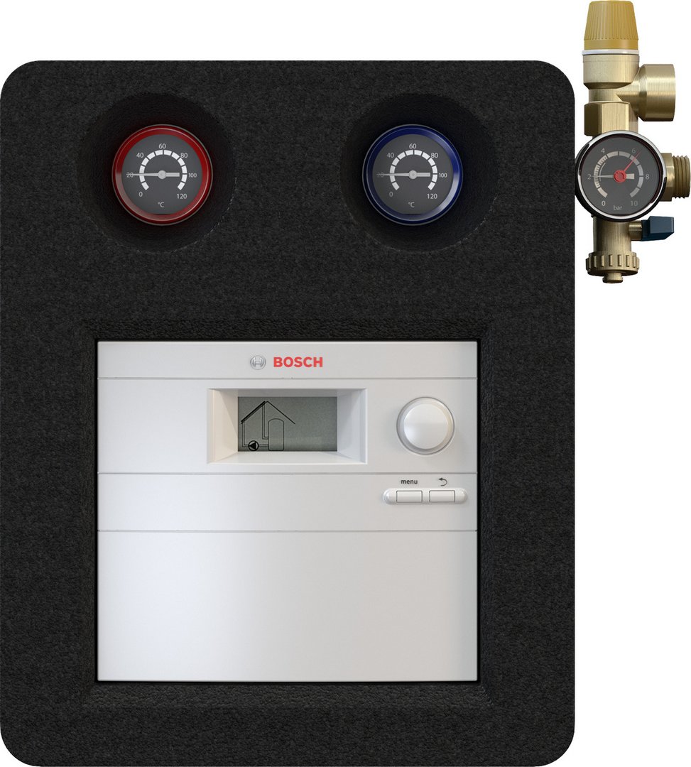 BOSCH Zub. Solartechnik AGS10 B-sol100-2 Solarstation AGS10+Solarregler Bsol100-2