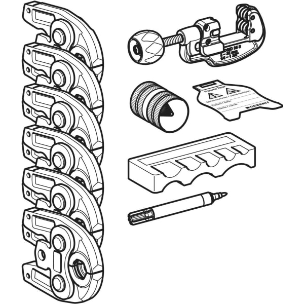 Geberit Mapress Pressbackenset d12-35 Geberit Kompatibilität (1)