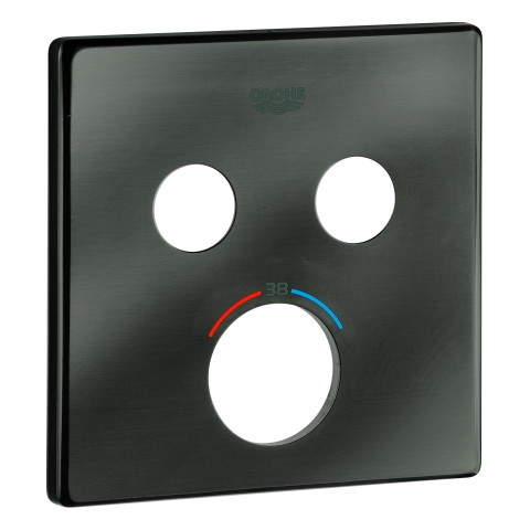 GROHE Rosette 49039 für SmartControl UP-THM mit 2 ASV hard graphite geb. GROHE Rosette 49039 für SmartControl UP-THM mit 2 ASV hard graphite geb.