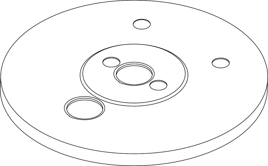 BOSCH Ersatzteil TTNR: 87185434030 Abdeckung Deckel Set D550 weiß everp