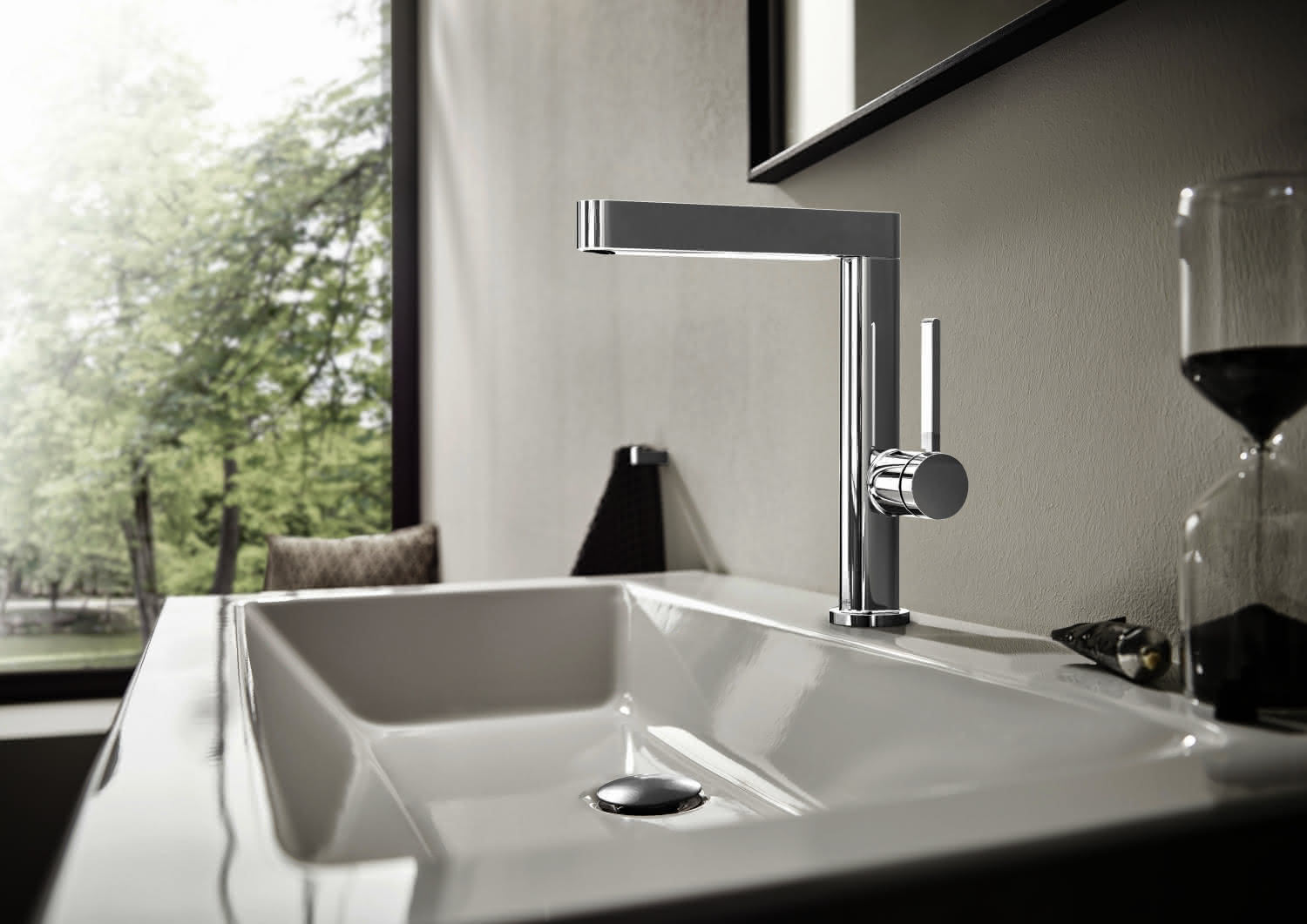Hansgrohe Waschtischmischer 230 Finoris Schwenkauslauf chrom