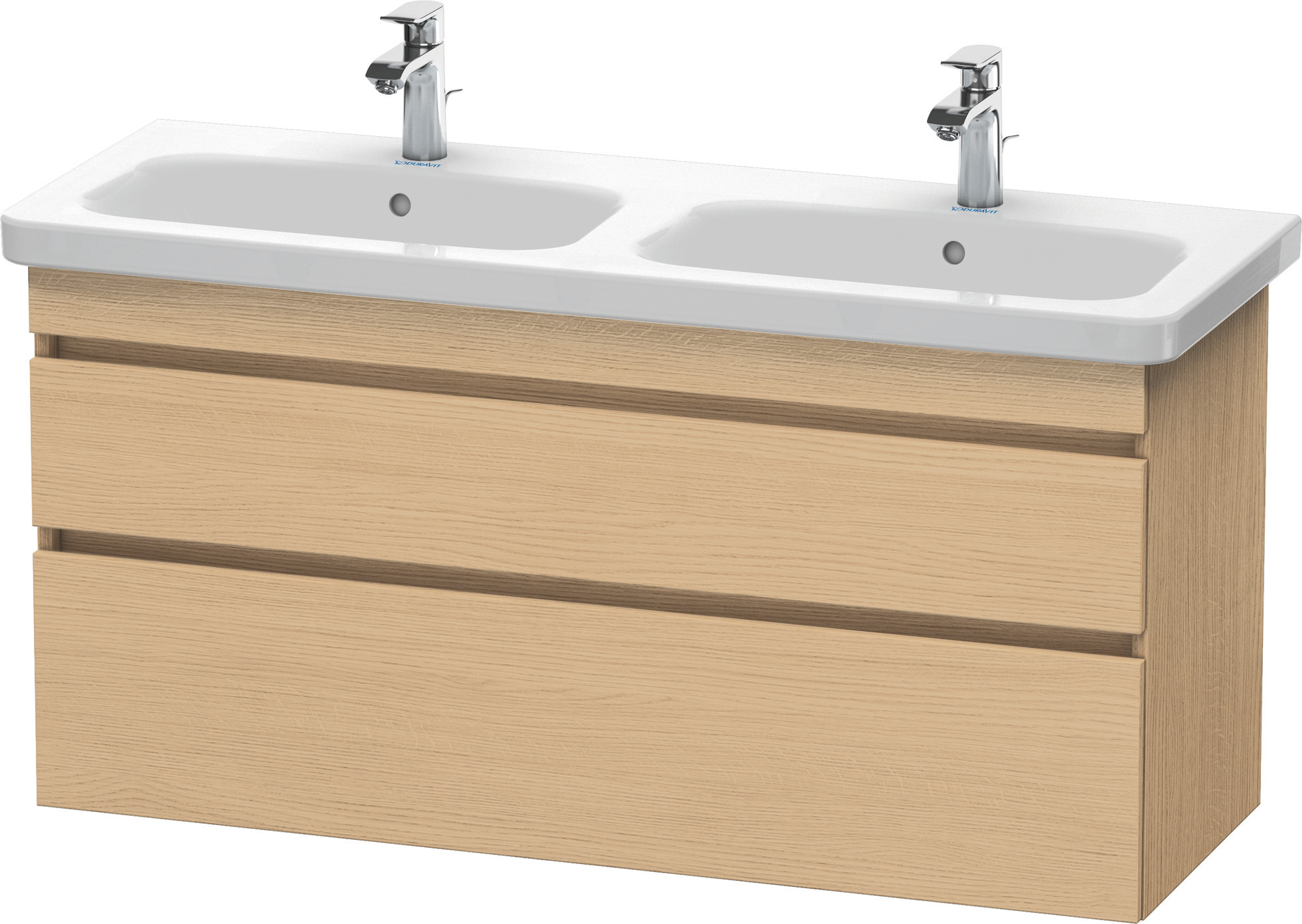 Duravit WTU wandh. DuraStyle 448x1230x610mm 2SchKa,233813, Eiche Natur