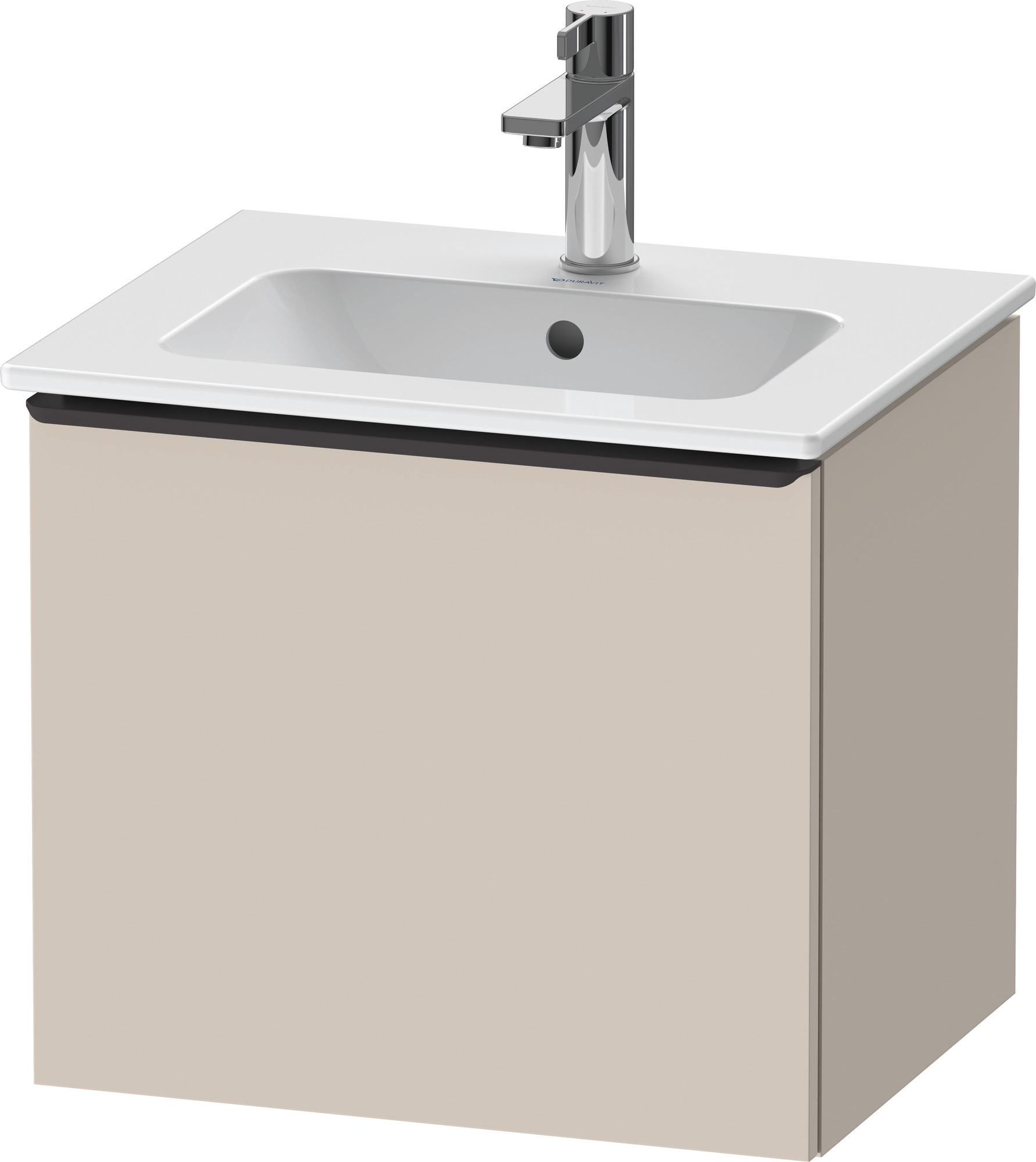 Duravit D-Neo WTU,Wdh,Ausz:1,Gr:Diamant Schw. 510x402x440mm,Taupe Matt, Dekor