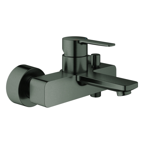 GROHE EH-Wannenbatterie Lineare 33849_1 Wandmontage hard graphite gebürstet