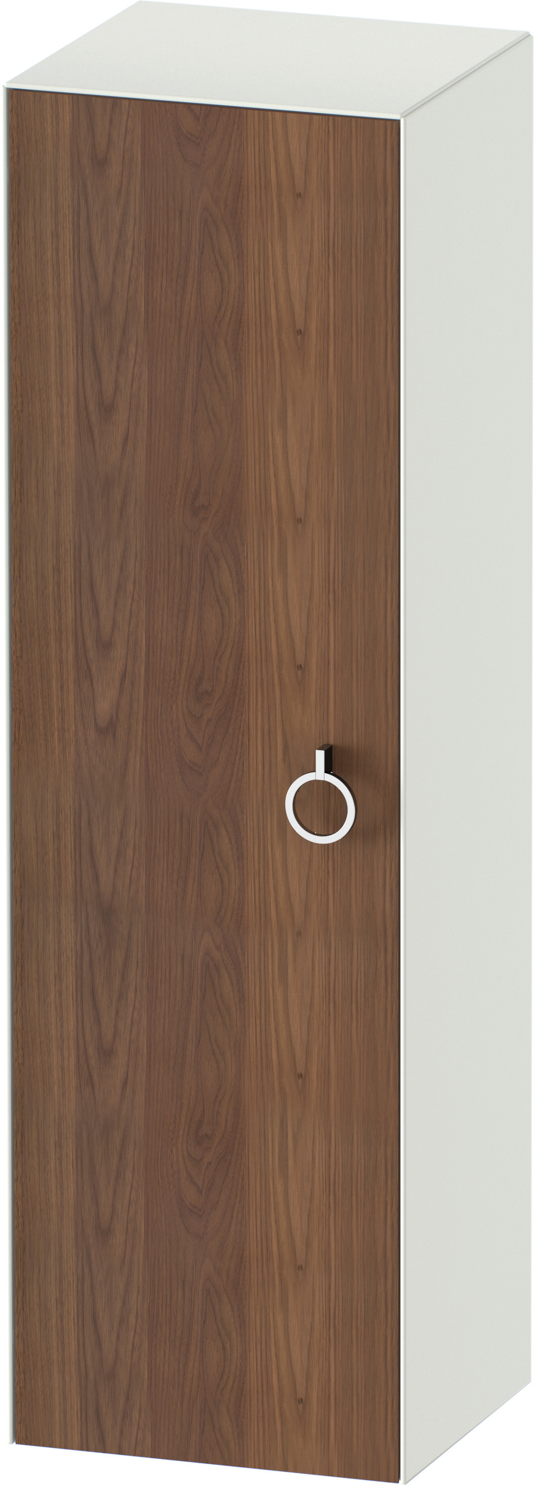 Duravit Halbhochschrank White Tulip,m.Griff TA l,1320x400x360,A.Nussb.M./Weiß Sdm.