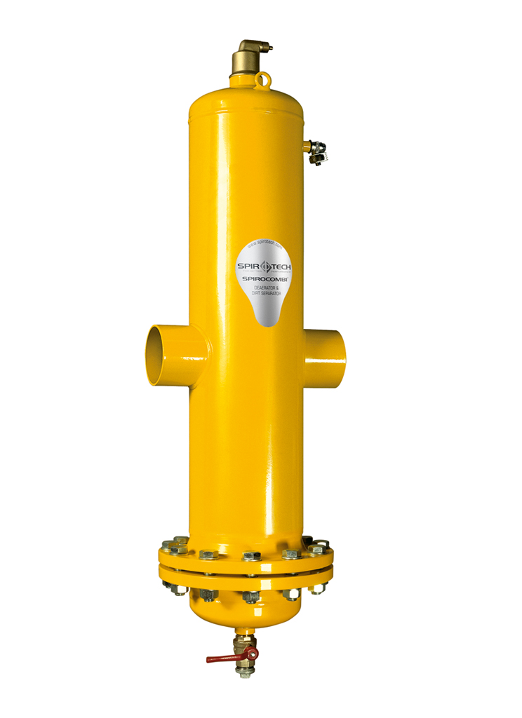 Spirotech Luft- u. Schlamm SpiroCombi demont. Hi-flow, DN 65,Schweißst.,10 bar,110 Gr
