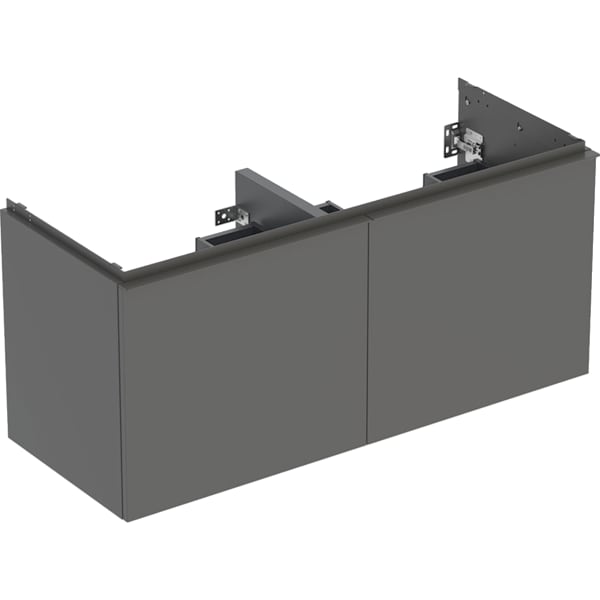 Geberit Acanto US für DWT B:120cm, 2 Schubl. 2 i.Schubl., lava matt