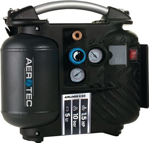 Kompressor Aerotec Airliner 5 GO 200l/min 10bar 1,1 kW 230 V,50 Hz 5l Kompressor Aerotec Airliner 5 GO 200l/min 10bar 1,1 kW 230 V,50 Hz 5l