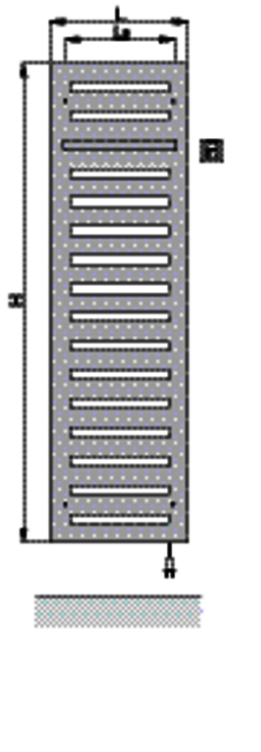 ZE Design-HK Metropolitan Bar elektrisch MEPE-120-050/GD 1225x39x500 weißRAL 9016