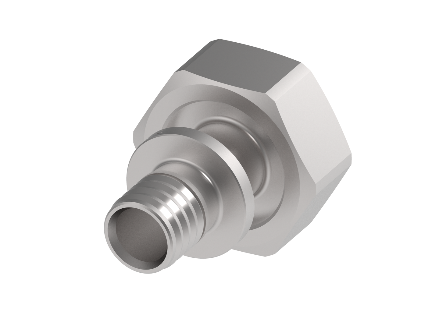 TECEflex Eurokonusverschraubung 3/4" Dim. 16 mit Flex Pressanschl. vernickelt