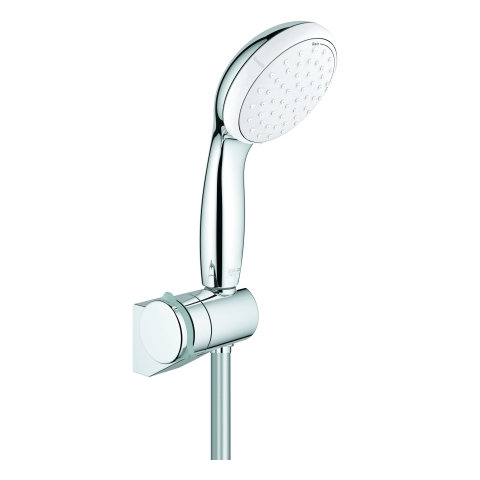 GROHE Wandhalterset Tempesta 100 27601_1 2 Strahlarten 5,7 l/min chrom