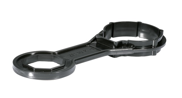 Resideo Doppel-Ringschlüssel ZR10K für Federhaube und Filtertasse 1" Resideo Doppel-Ringschlüssel ZR10K für Federhaube und Filtertasse 1"