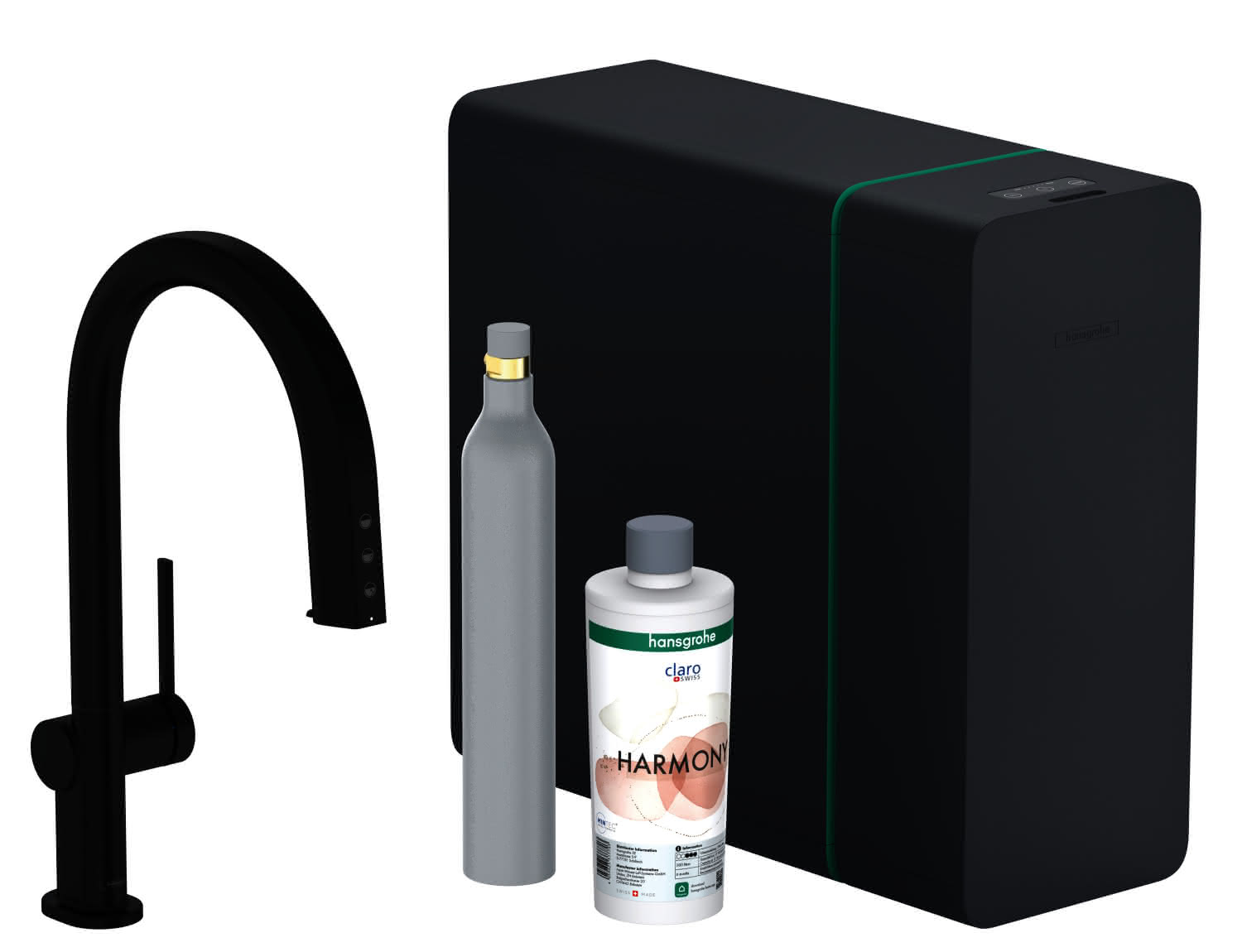 Hansgrohe SodaSystem 210 Aqittura M91 Ausziehauslauf 1j sBox Starter Set MSW