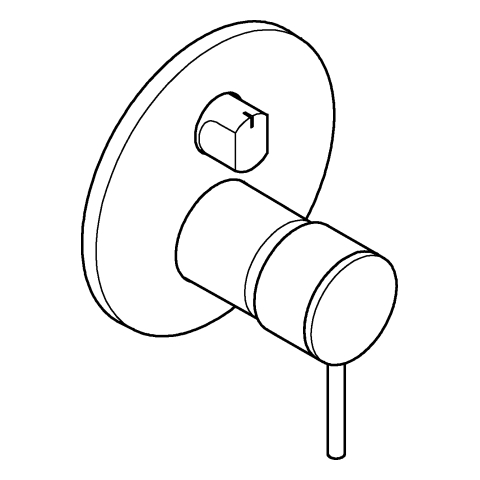 GROHE Einhandbatterie Atrio 24356 FMS für 35604 3-Wege Umst. warm sunset geb.