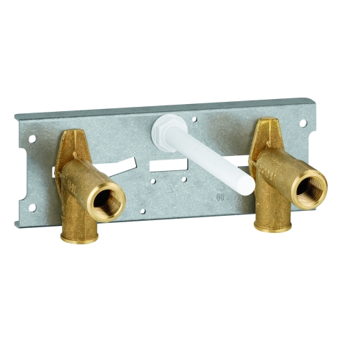 GROHE Thermostat-Rohbauset 39383 für Waschtisch-Wand-Thermostate