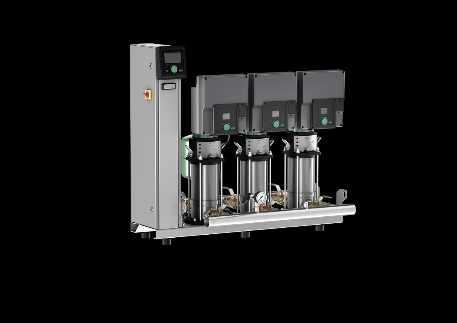 Wilo Mehrpumpenanlage SiBoost2.0 Smart 3HELIX VE404,R2,750W