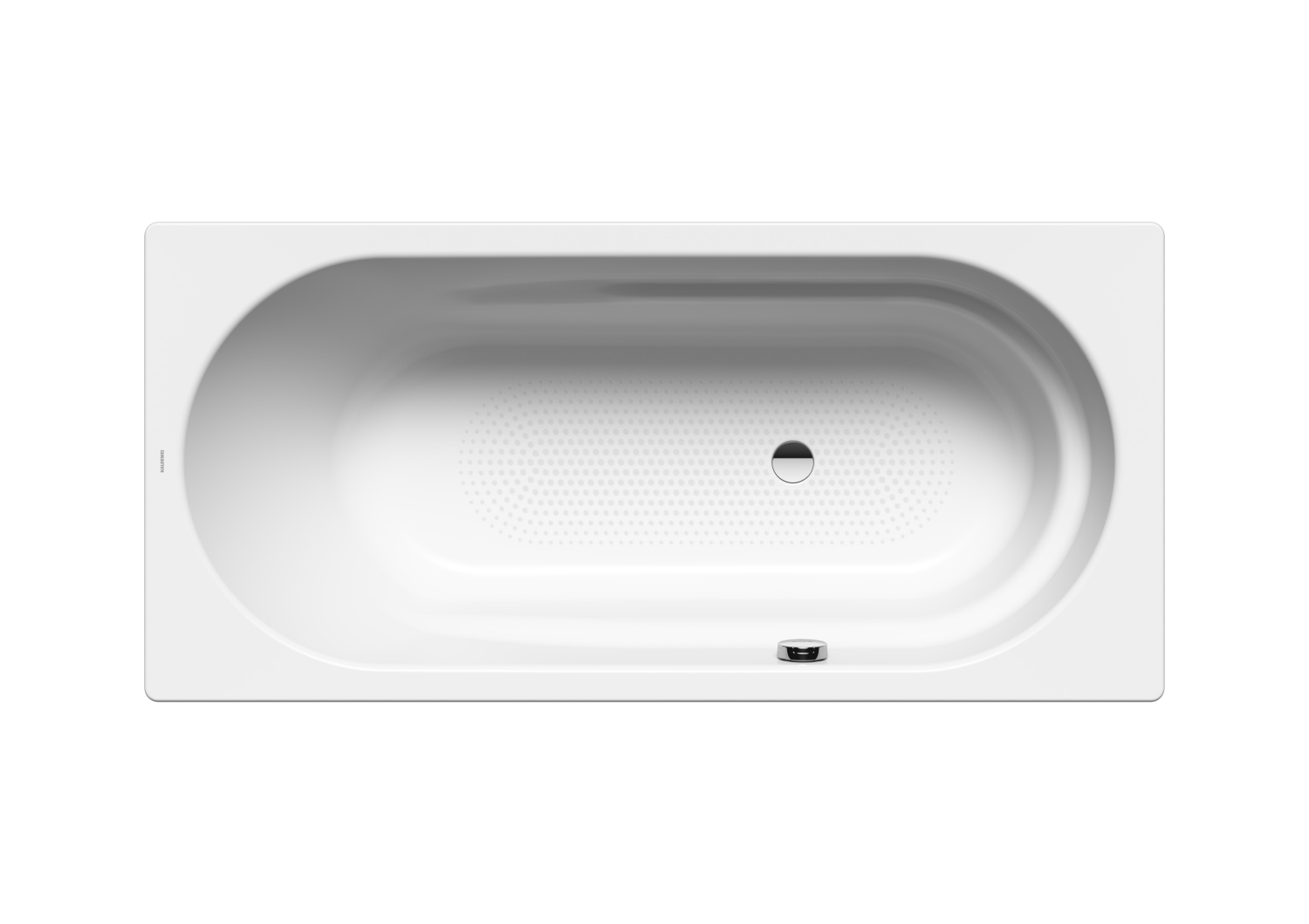 KA BW VAIO Mod.960,1700x800mm,alpinweiß, Perl-Effekt,mit Vollantislip