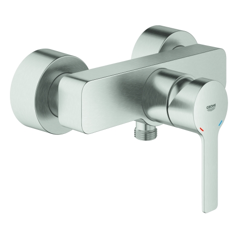 GROHE EH-Brausebatterie Lineare 33865_1 Wandmontage supersteel
