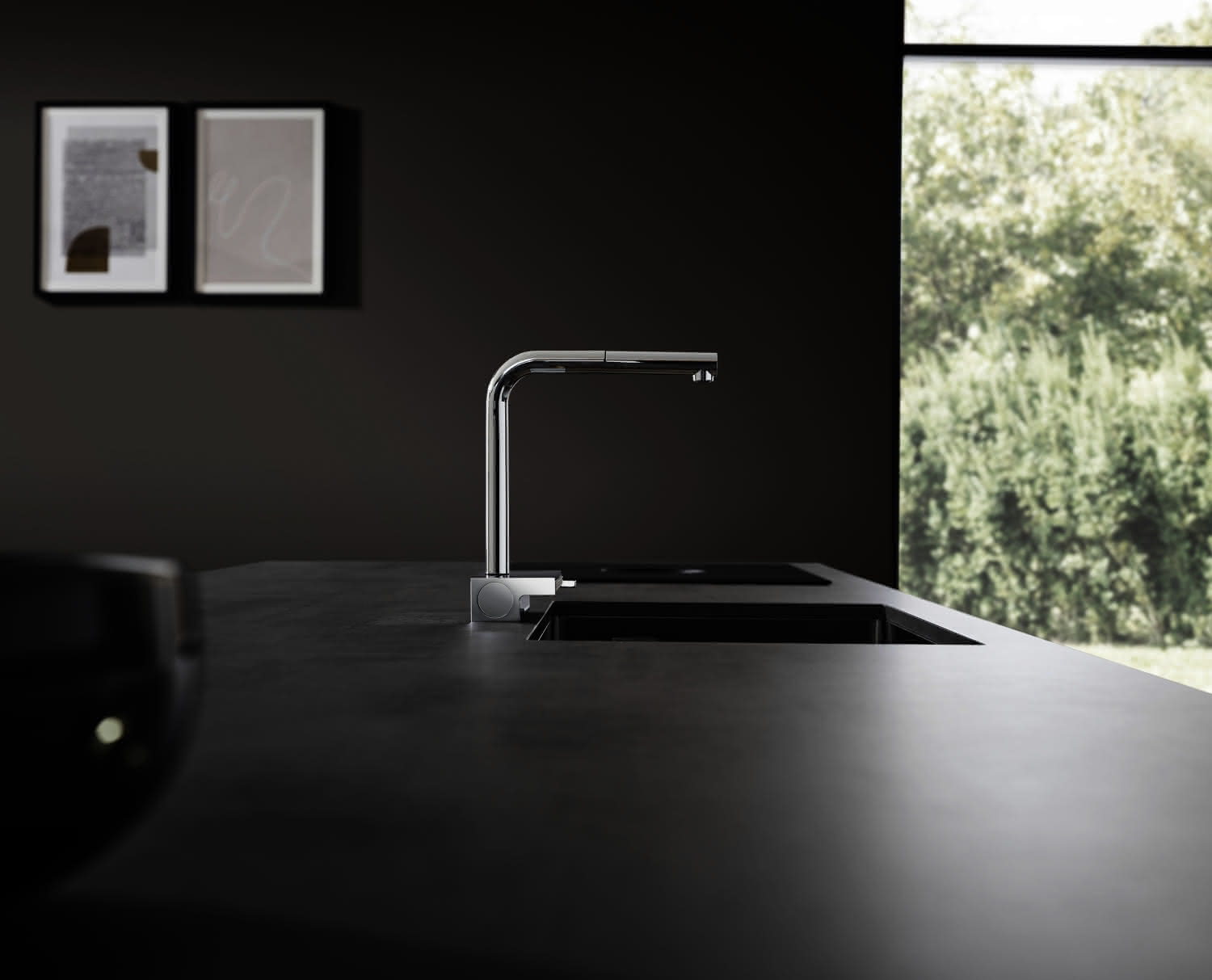 Hansgrohe Spültischmischer 250 Aquno Select M81 Ausziehauslauf 2jet chrom