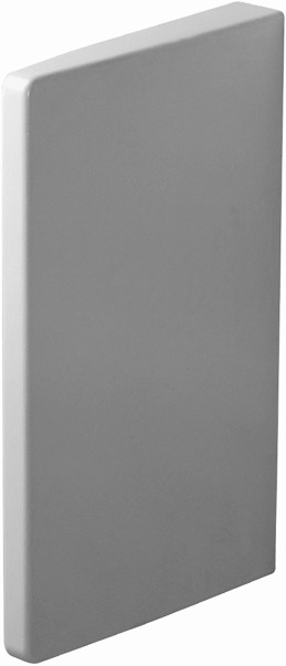 DU Urinal-Trennwand Starck 3 400 x 705 mm, weiß
