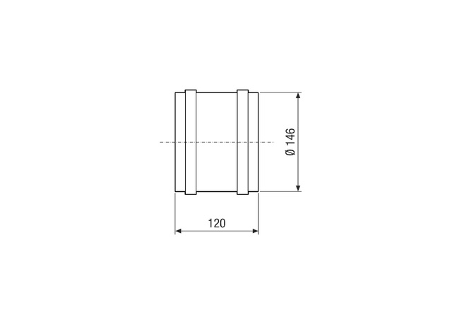 Maico Rohreinschubventilator ECA 15/4 E DN150