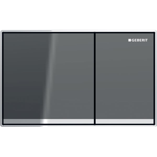 Geberit Omega60 BetPl., für 2-Mengen-Sp. Square, lava verspiegelt / hgl.verchr. Geberit Omega60 BetPl., für 2-Mengen-Sp. Square, lava verspiegelt / hgl.verchr.