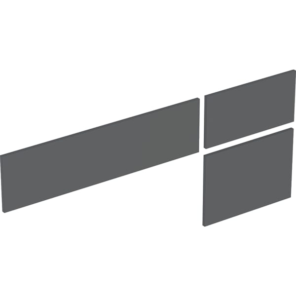 Geberit VariForm Set Schubl.-Front für US für WT, mit 3 Schubladen B=135cm, lava