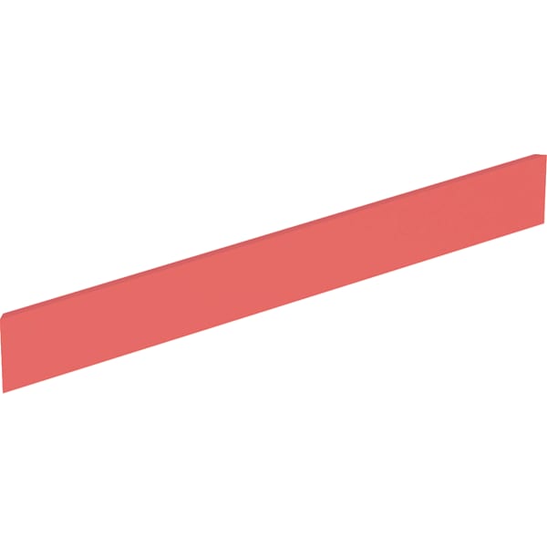 Geberit Bambini Dekorblende, Front für zwei Waschtischarmaturen, rot Geberit Bambini Dekorblende, Front für zwei Waschtischarmaturen, rot