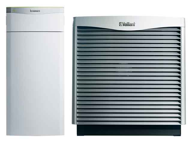 Vaillant Heizungswärmepumpe flexoTHERM exclusive VWF 57/4 mit aroCOLLECT