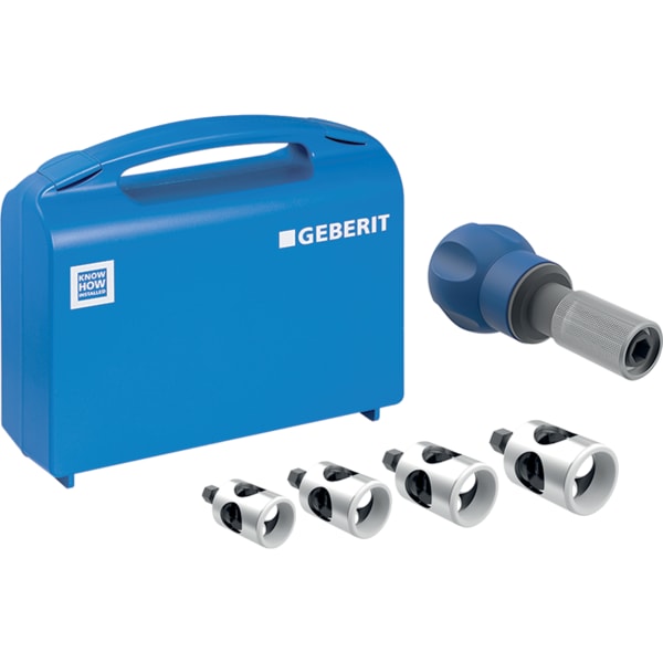 Geberit Mepla Set Entgrat- und Kalibrieraufsätze d=16/20/26/32mm
