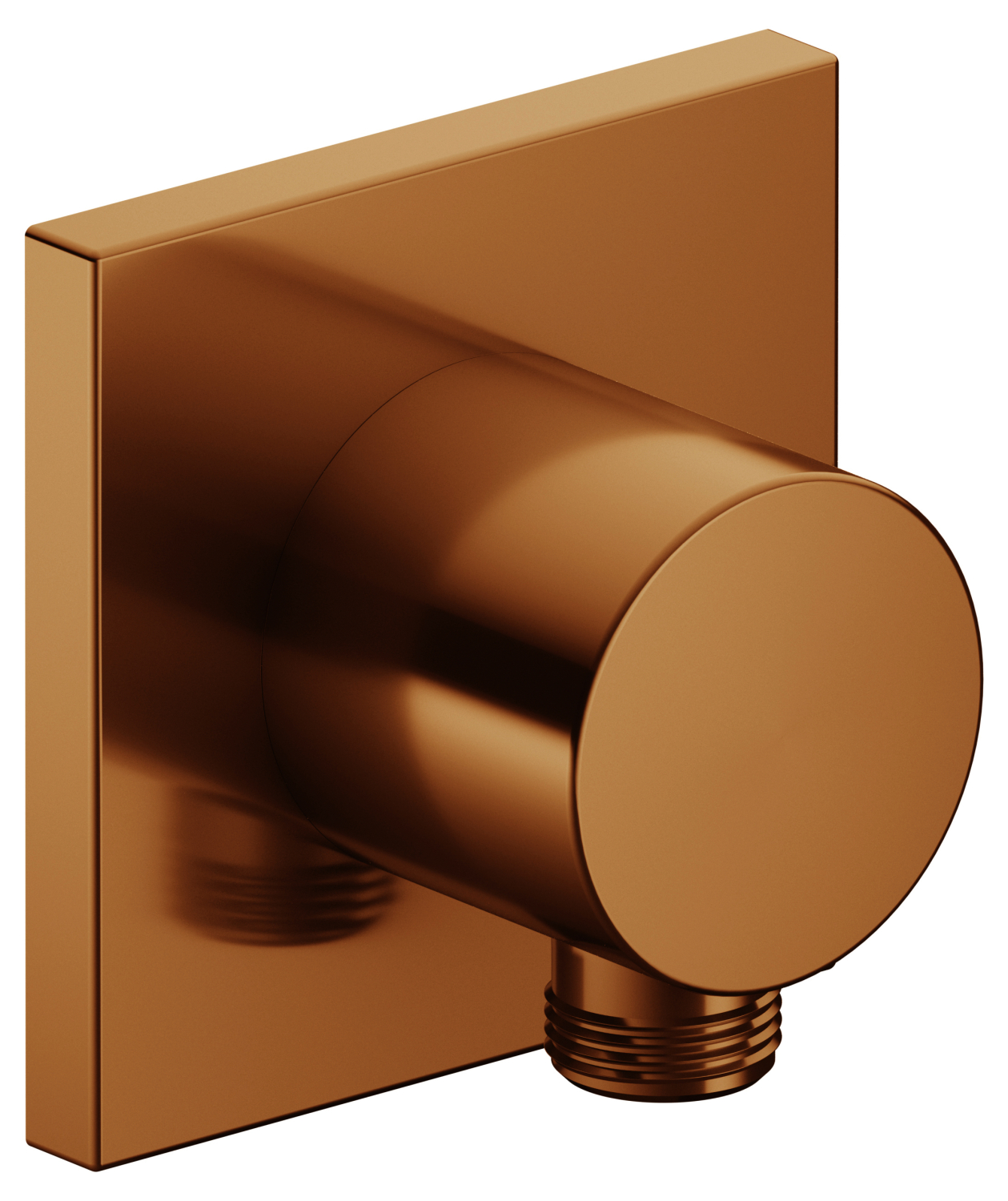 KEUCO Schlauchanschluss IXMO 59547, eckig, Bronze gebürstet