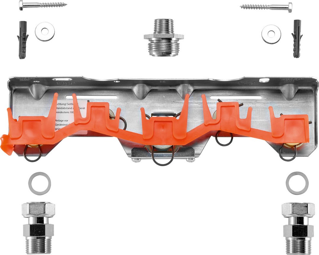BOSCH Installationszubehör IW-MV-1 Montageanschlussplatte Erdgas