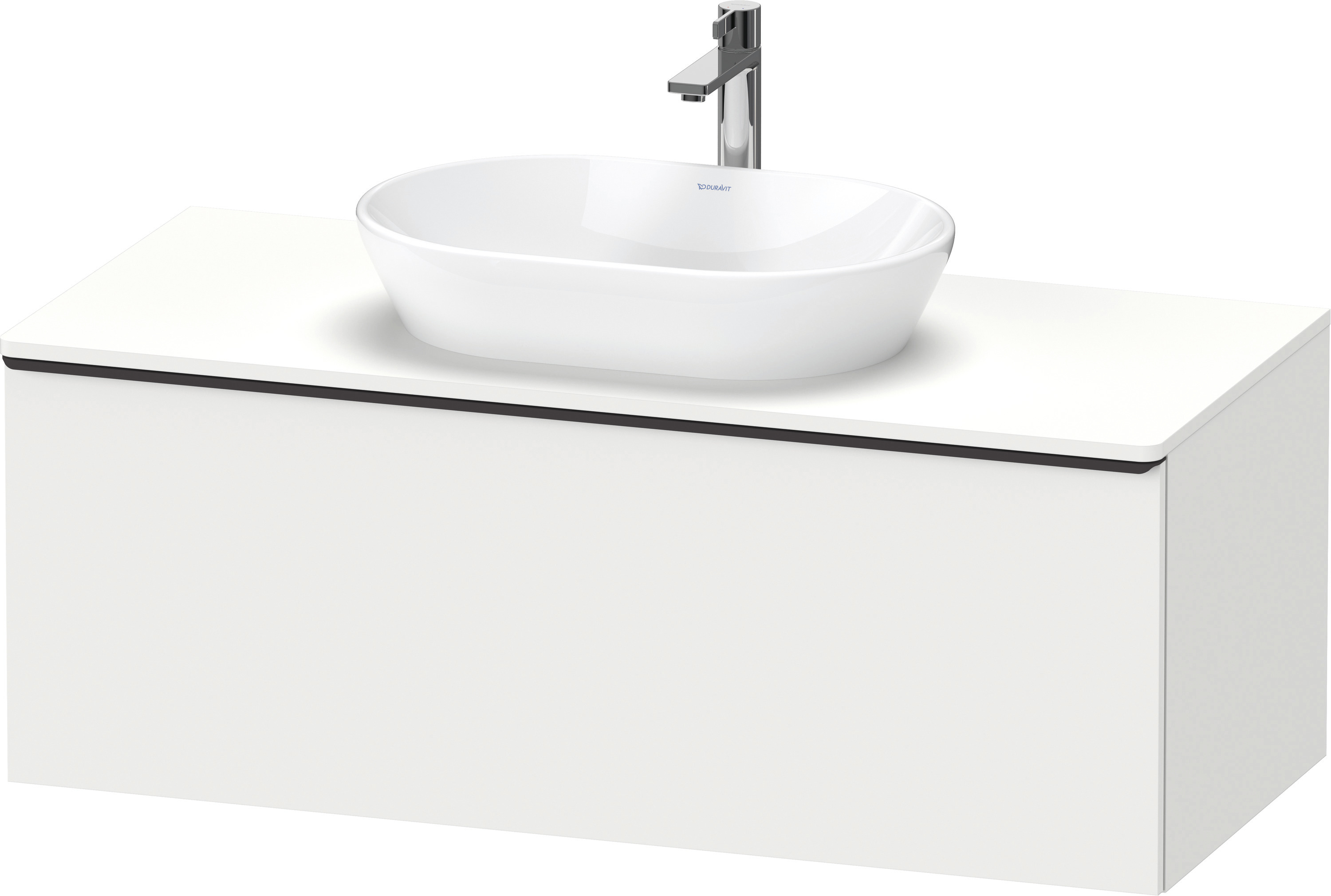 Duravit D-Neo,Kons-WTU,Ausz:1,Gr:Diam.Schwarz 1200x550x459mm,Wandh.Weiß Matt,Dekor