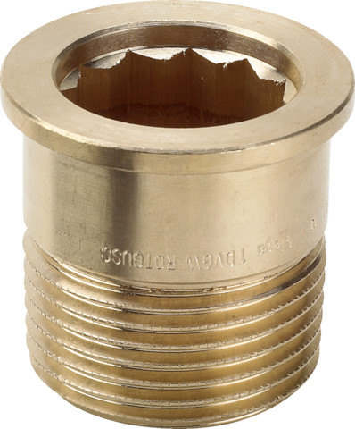 Viega Nippel 3331-439 in R1 1/4 x R1 Rotguss