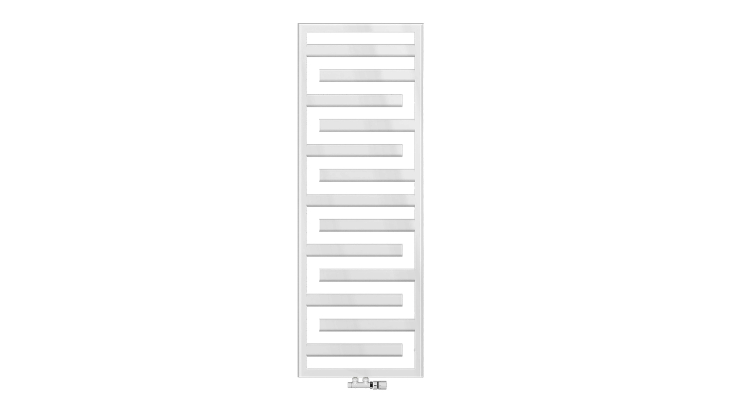 ZE Design-Heizkörper Tetris TETSS170060WZZZ, 1700x30x60 White Matt