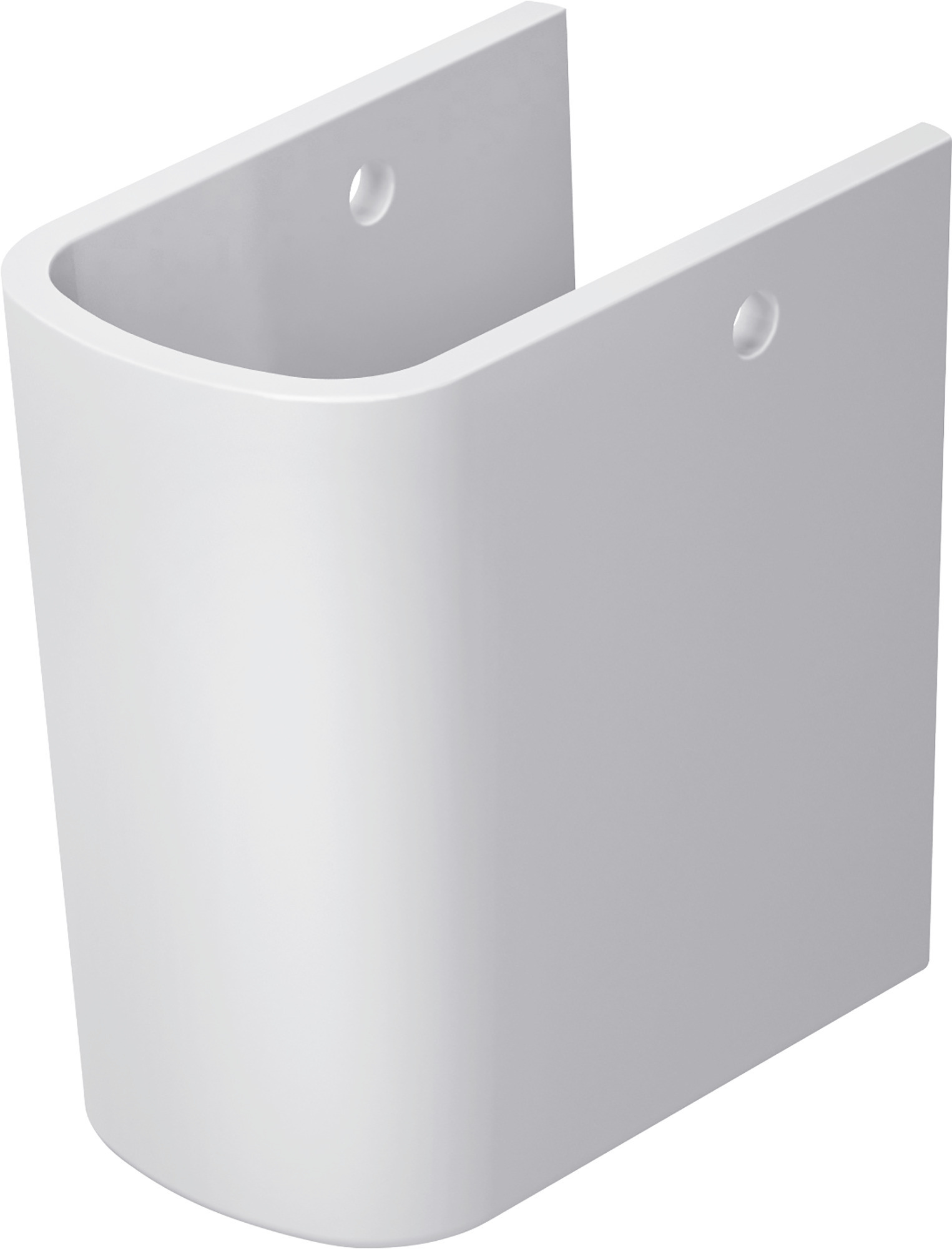 DU Halbsäule DuraStyle für 231965, 231960, 231955, weiß