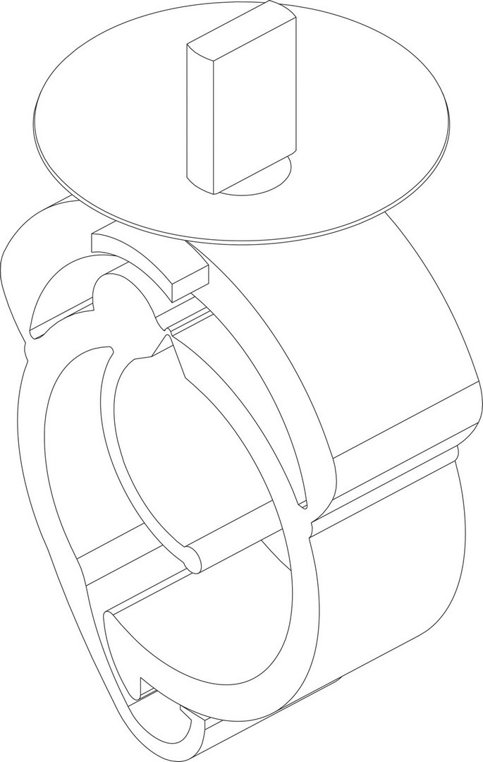 BOSCH Ersatzteil TTNR: 8738211418 Klammer (2x) everp
