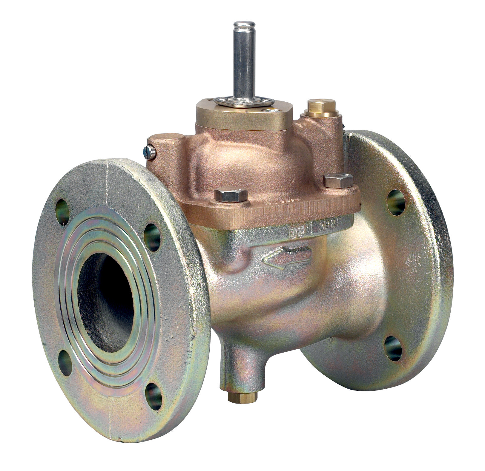 Danfoss Magnetventil, EV220B, Kv 50m3/h, NC, Flansch, 2 1/2 in, NBR