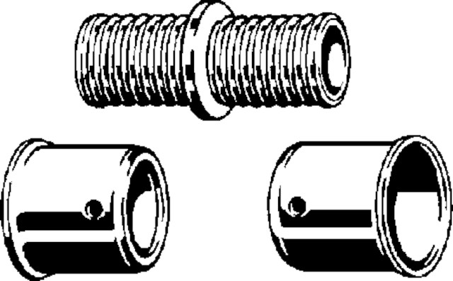 Viega Reparaturkupplung 2276.8 in 12mm für Inliner Siliziumbronze
