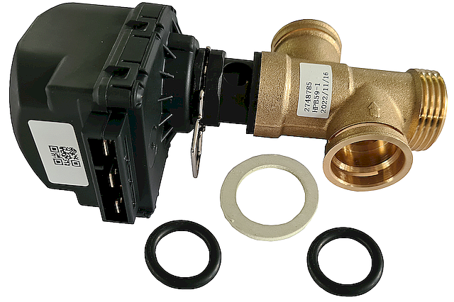 Wolf Dreiwegeumschaltventil mit Motor für Brennwertthermen-Baureihe CGx-2 Wolf Dreiwegeumschaltventil mit Motor für Brennwertthermen-Baureihe CGx-2
