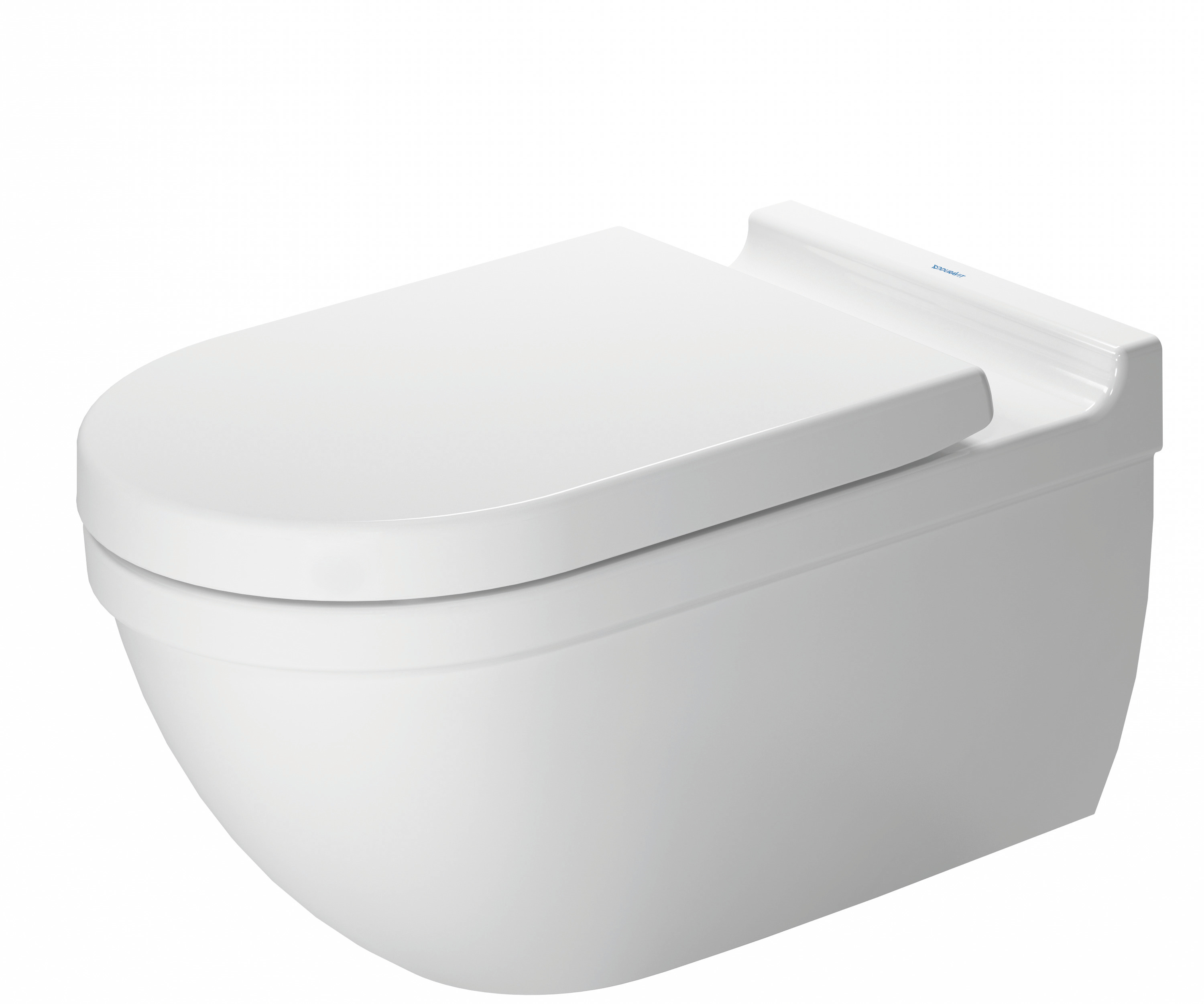 DU Wand-WC Starck 3 620 mm Tiefspüler, Durafix, weiß