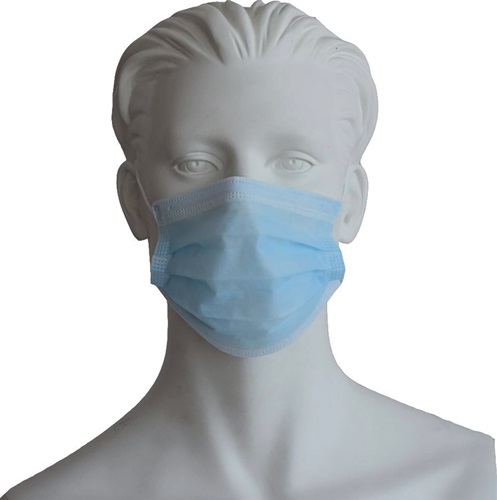 Mund- u.Nasenschutz 4331HY 3-lagig blau 50 St./ Box NITRAS Mund- u.Nasenschutz 4331HY 3-lagig blau 50 St./ Box NITRAS