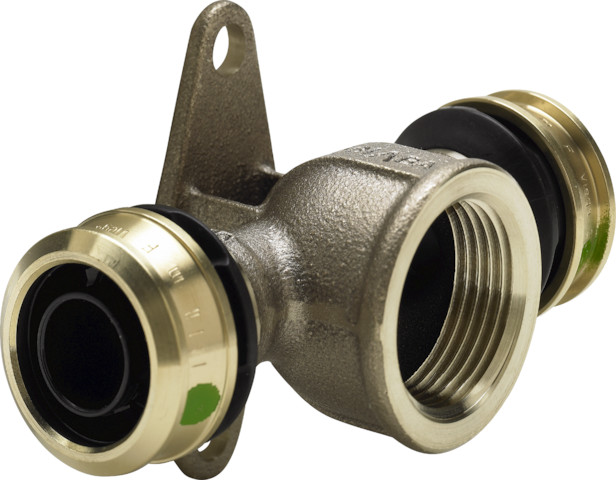 Viega T-Stück mit SC Raxofix 5325.8 in 16mmxRp1/2x16mm Siliziumbronze