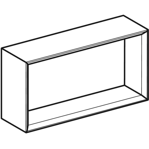 Geberit Wandbox rechteckig 45x23,3x13,2cm, sandgrau