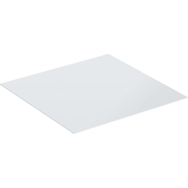 Geberit Abdeckplatte /Glas für Seitenschrank Acanto, weiß