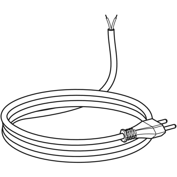 Geberit Netzkabel mit Eurostecker, für AP- Funktionsbox, zu WT-Arm. Piave/Brenta